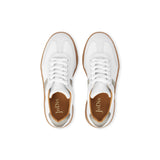 SALMA White & Natural fish leather