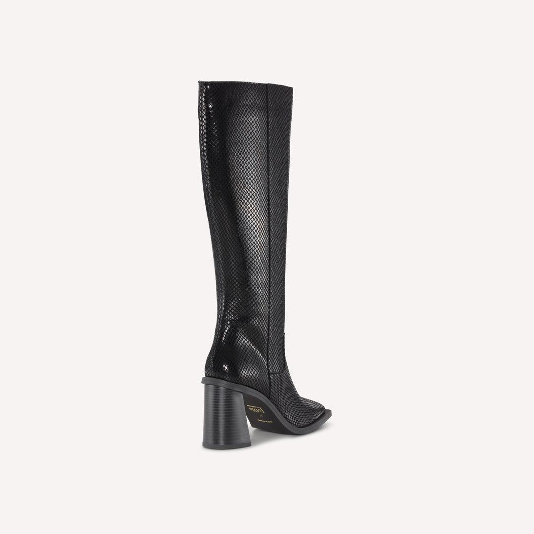 IRENA Black Print - JoDis Shoes