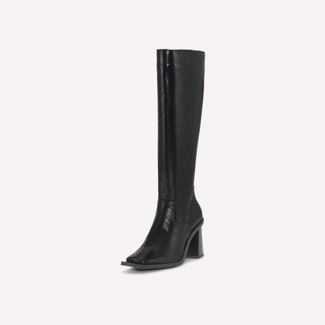 IRENA Black Print - JoDis Shoes
